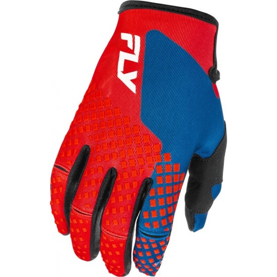 Luvas Fly Racing Kinetic Red / White / Black