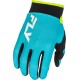 Luvas Fly Racing F16 Aqua / Black / White