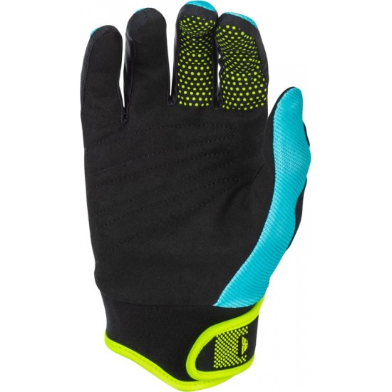 Luvas Fly Racing F16 Aqua / Black / White