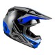 Capacete Fly Racing Kinetic Crest Grey / Black / Blue