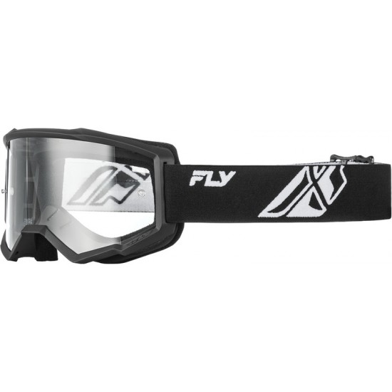 Óculos Fly Racing Focus Black / White