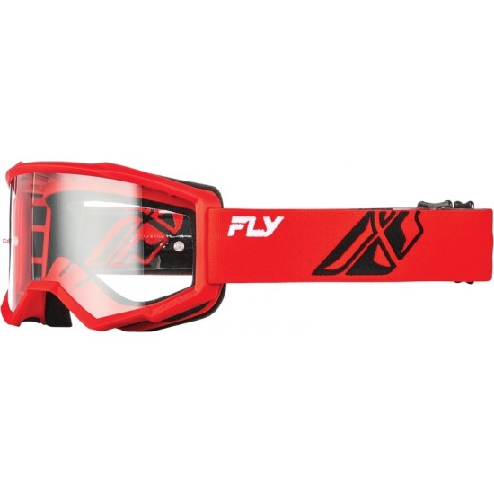 Óculos Fly Racing Focus Red / Black