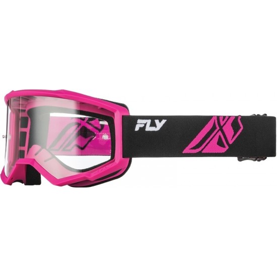 Óculos Fly Racing Focus Black / Pink