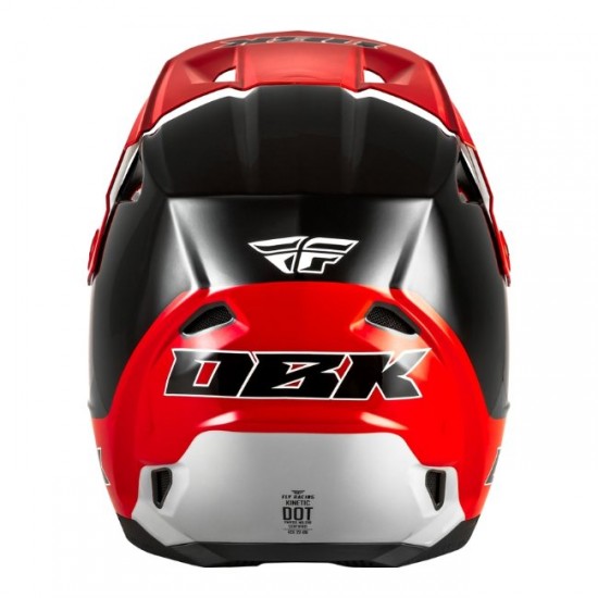 Capacete Fly Racing Kinetic S.E. DBK Black / Red / White