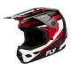Capacete Fly Racing Kinetic Sync Black / Red / White