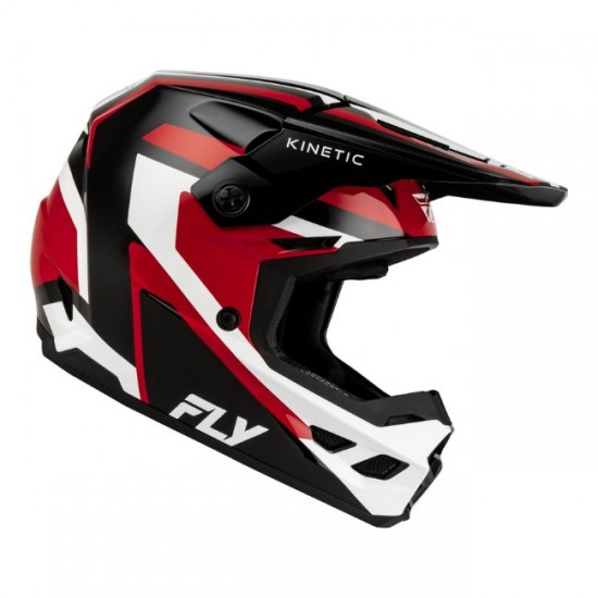 Capacete Fly Racing Kinetic Sync Black / Red / White