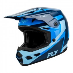 Capacete Fly Racing Kinetic Sync Navy / Blue / Light Blue