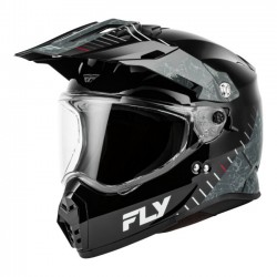 Capacete Fly Racing Trekker Granite Black / Grey