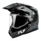 Capacete Fly Racing Trekker Granite Black / Grey