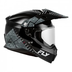 Capacete Fly Racing Trekker Granite Black / Grey