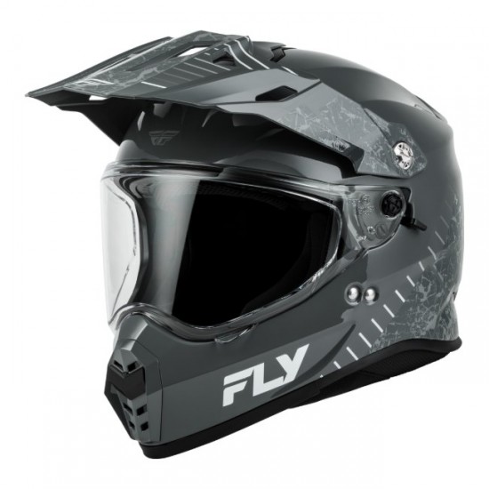 Capacete Fly Racing Trekker Granite Grey / Grey