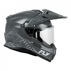 Capacete Fly Racing Trekker Granite Grey / Grey