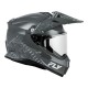 Capacete Fly Racing Trekker Granite Grey / Grey