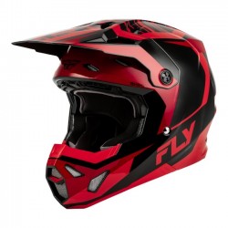 Capacete Criança Fly Racing Formula CP Charge Black / Red
