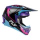 Capacete Criança Fly Racing Formula CP Charge Black/Purple/Pink