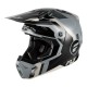 Capacete Criança Fly Racing Formula CP Seal Black/Grey/Lt Grey