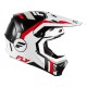 Capacete Criança Fly Racing Formula CP Seal White / Black / Red