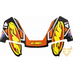 Autocolante Escape Fmf Factory 4.1 Orange