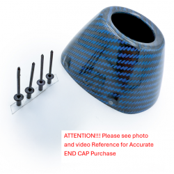 Bocal de Escape Carbono Fmf Blue