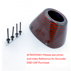 Bocal de Escape Carbono Fmf Red