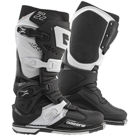 Botas Gaerne MX SG22 Black / White Botas Gaerne MX SG22 Black / White