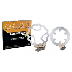 Kit Discos com Pastilhas de Travão Galfer Wave Fixed Solid Ktm