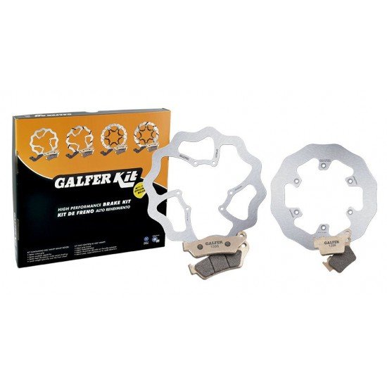 Kit Discos com Pastilhas de Travão Galfer Wave Fixed Solid Ktm Kit Discos com Pastilhas de Travão Galfer Wave Fixed Solid Ktm
