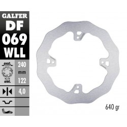 Discos Travão Trás Fixed Wave Solid Galfer Honda