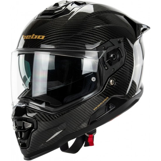 Capacete com Viseira XP-28 DS EXPLORER Carbono HEBO