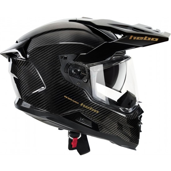 Capacete com Viseira XP-28 DS EXPLORER Carbono HEBO