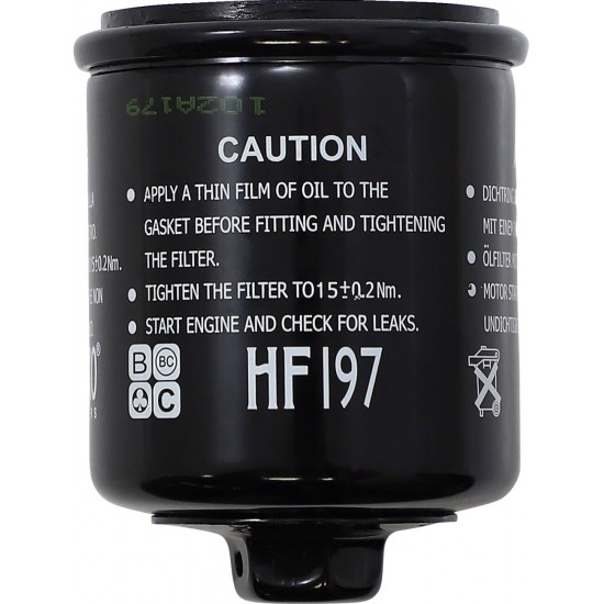 Filtro Óleo HifloFiltro Estrada Benelli