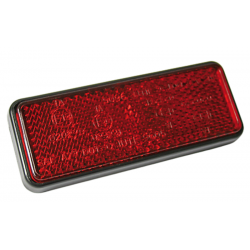Refletor «smart» vermelho com parafuso roscado M5 (1 unidade)