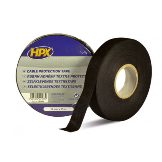 Fita Cola Isolante com Algodão 19x25 HPX Black