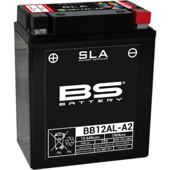 Bateria Bs Bb12al-a2 Sla