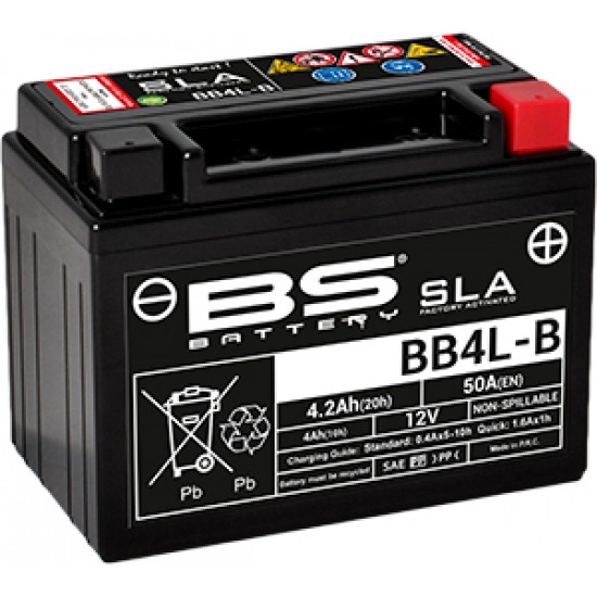 Bateria Bs Bb4l-b Sla