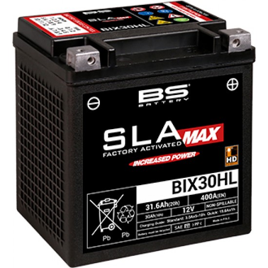 Bateria Bs Battery Bix30hl Sla Max Bateria Bs Battery Bix30hl Sla Max
