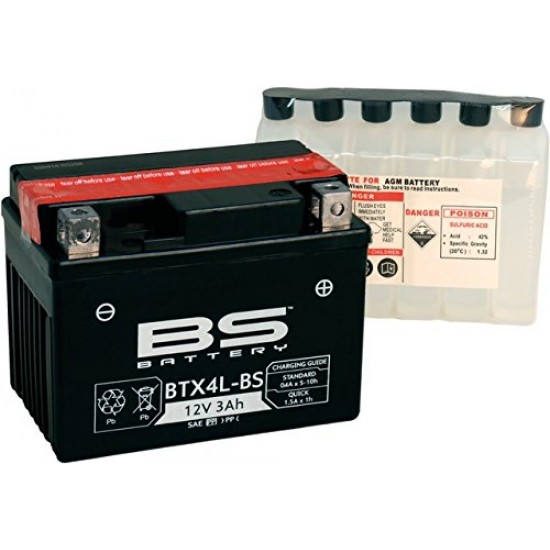 Bateria Bs Battery Btx4l-bs 