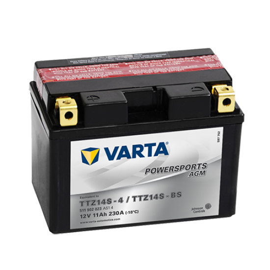 Bateria Varta Agm Ttz14s-bs / Ttz14s-4