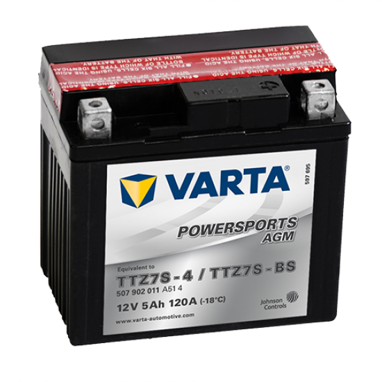 Bateria Varta Agm Ttz7s-bs / Ttz7s-4