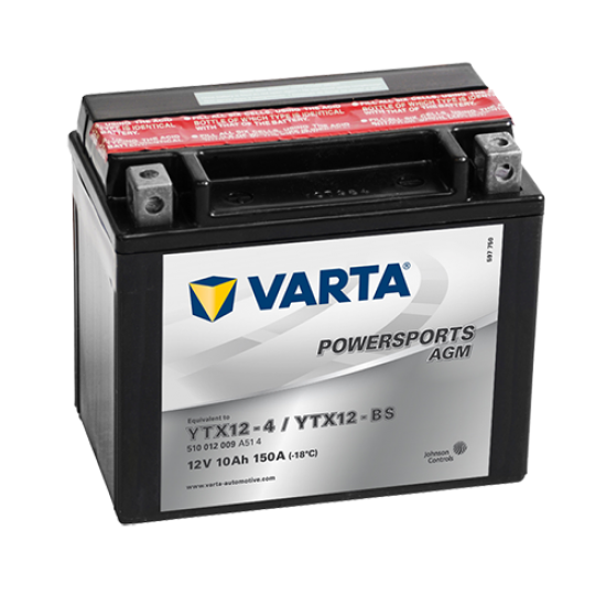 Bateria Varta Agm Ytx12-bs / Ytx12-4