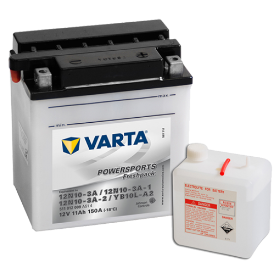 Bateria Varta Yb10l-a2 / 12n10-3a