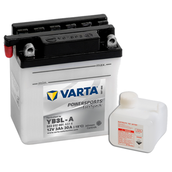 Bateria Varta Yb3l-a