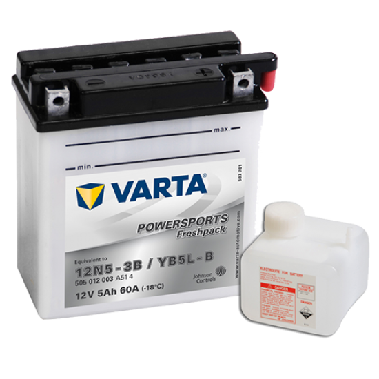 Bateria Varta Yb5l-b / 12n5-3b