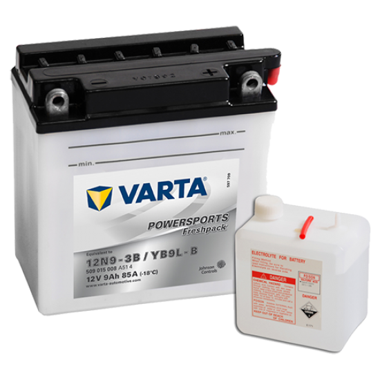 Bateria Varta Yb9l-b / 12n9-3b Bateria Varta Yb9l-b / 12n9-3b