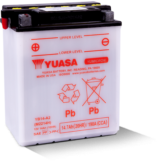 Bateria Yuasa Yb14-a2
