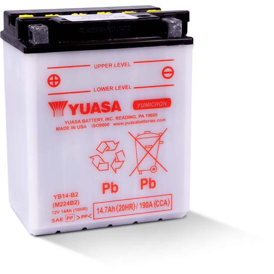 Bateria Yuasa Yb14-b2
