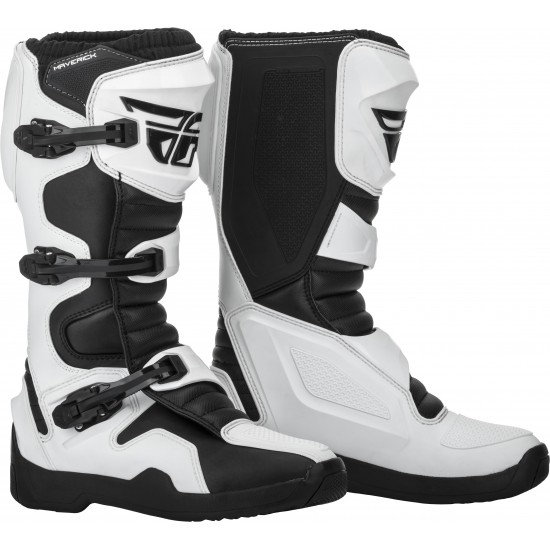 Botas Fly Racing Maverik White/black