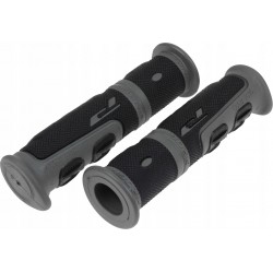 Punhos Pro Grip Atv 964 Double Density Cinza / Preto