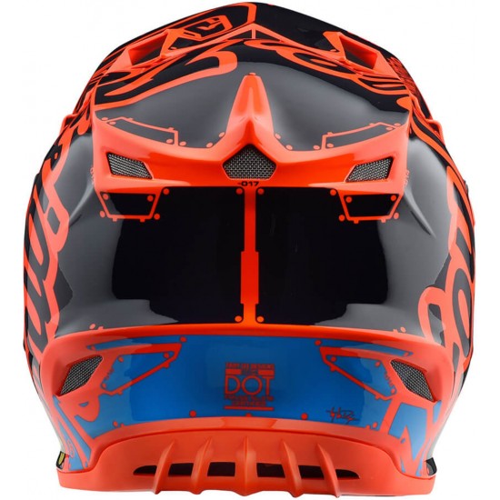 Capacete Tld Se4 Polyacrylite Factory Orange