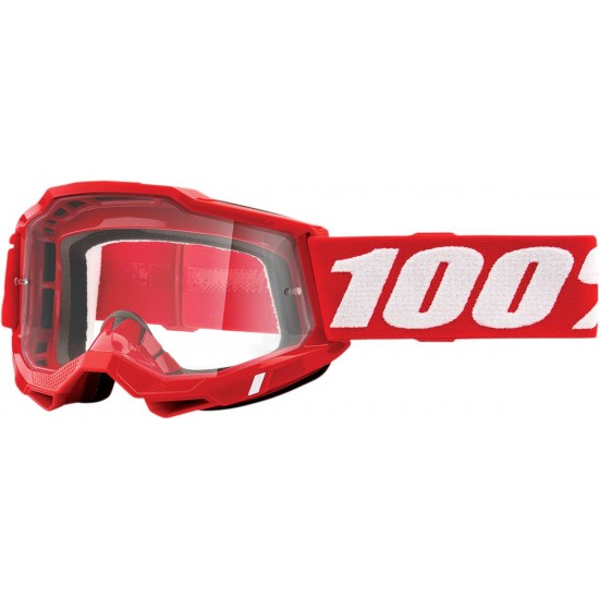 Oculos Criança 100% Accuri 2 Neon Red